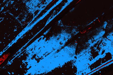 Çizik ve çatlaklarla metal doku