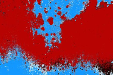 kırmızı, mavi ve siyah grunge duvar dokusu arkaplanı