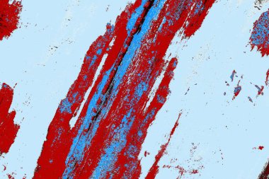 Çizik ve çatlaklarla metal doku