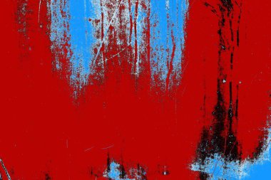 Çizik ve çatlaklarla metal doku