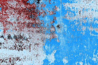 Çizik ve çatlaklarla metal doku