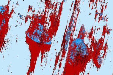 Çizik ve çatlaklarla metal doku