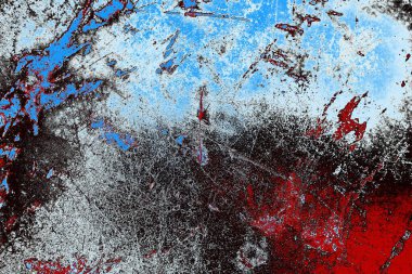 Duvar dokusu arkaplanı eski boyayla soyulmuş 