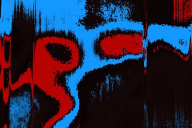 Çizik ve çatlaklarla metal doku