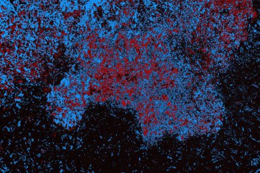 Çizik ve çatlaklarla metal doku