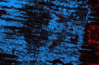 Koyu renkli ses, arka planda çatlaklar olan grunge duvar dokusu