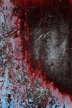 Duvar dokusu arkaplanı eski boyayla soyulmuş 