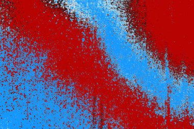 kırmızı, mavi ve siyah grunge duvar dokusu arkaplanı