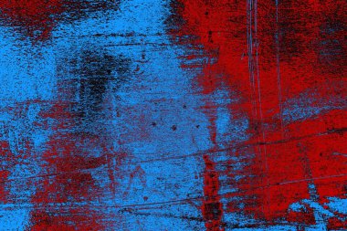 Çizik ve çatlaklarla metal doku