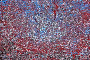 Çizik ve çatlaklarla metal doku