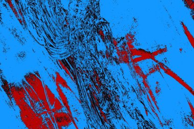 Çizik ve çatlaklarla metal doku