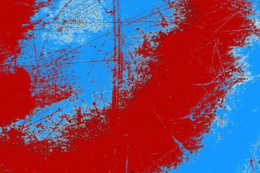 Çizik ve çatlaklarla metal doku