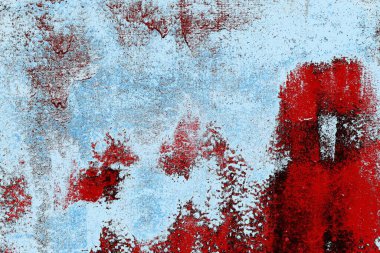 Çizik ve çatlaklarla metal doku