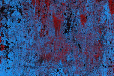 Çizik ve çatlaklarla metal doku