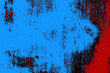 Çizik ve çatlaklarla metal doku