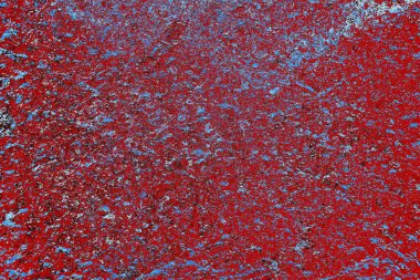 Çizik ve çatlaklarla metal doku