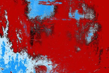 Çizik ve çatlaklarla metal doku