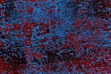 Çizik ve çatlaklarla metal doku