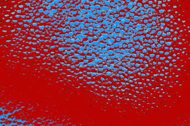 Polistiren köpük yakın plan. Bir sürü küçük ve büyük kabarcıklar stiroköpük doku arkaplanı.