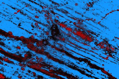 Çizik ve çatlaklarla metal doku