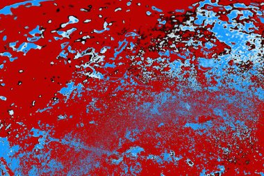 Duvar dokusu arkaplanı eski boyayla soyulmuş 