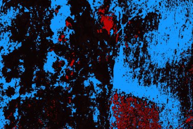 Çizik ve çatlaklarla metal doku