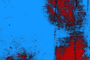 Çizik ve çatlaklarla metal doku