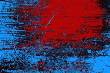 Çizik ve çatlaklarla metal doku