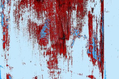 Çizik ve çatlaklarla metal doku