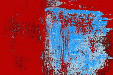 kırmızı, mavi ve siyah grunge duvar dokusu arkaplanı