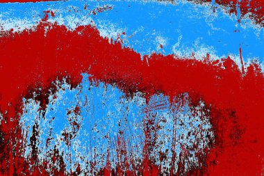 Çizik ve çatlaklarla metal doku