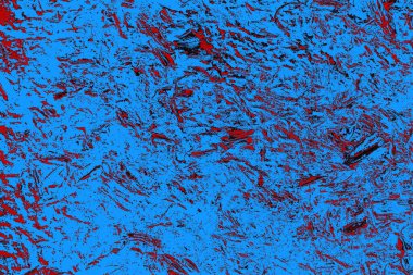 Çizik ve çatlaklarla metal doku