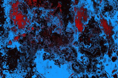 Çizik ve çatlaklarla metal doku