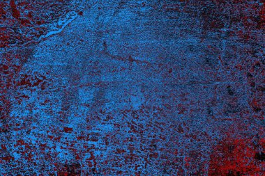 Çizik ve çatlaklarla metal doku