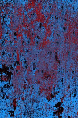 Çizik ve çatlaklarla metal doku