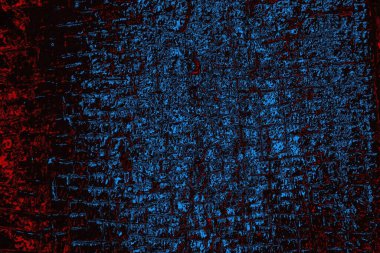 Koyu renkli ses, çatlak ve arkaplanı su sıçratan grunge duvar dokusu