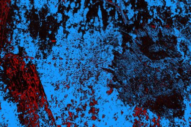 Çizik ve çatlaklarla metal doku