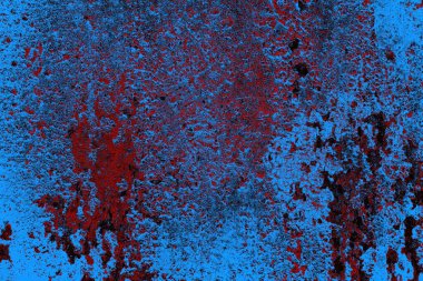 Çizik ve çatlaklarla metal doku