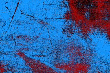 Çizik ve çatlaklarla metal doku