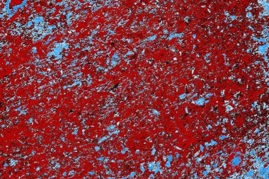 Duvar dokusu arkaplanı eski boyayla soyulmuş 