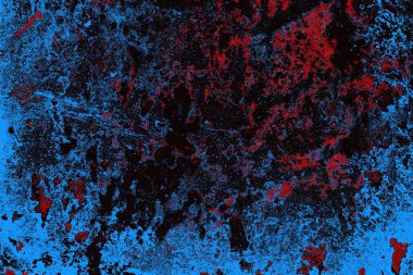 Çizik ve çatlaklarla metal doku