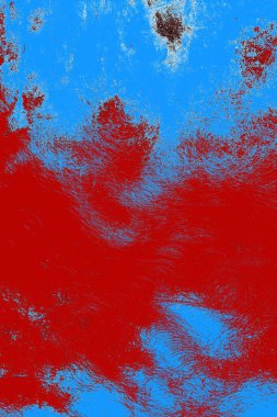 Çizik ve çatlaklarla metal doku