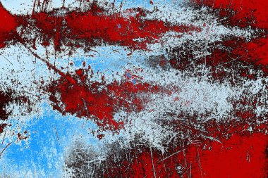 Duvar dokusu arkaplanı eski boyayla soyulmuş 