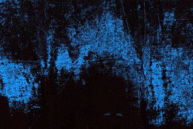 Koyu renkli ses, çatlak ve arkaplanı su sıçratan grunge duvar dokusu