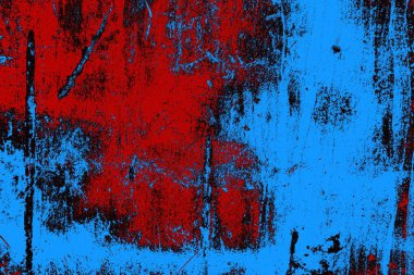 Çizik ve çatlaklarla metal doku