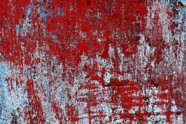 Çizik ve çatlaklarla metal doku