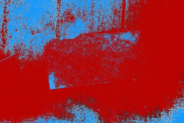 Çizik ve çatlaklarla metal doku