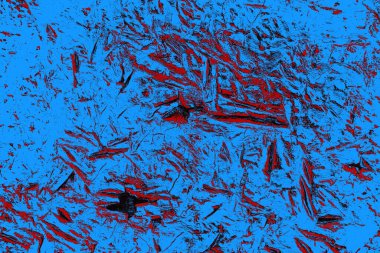 Çizik ve çatlaklarla metal doku