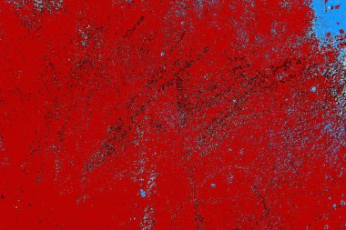 Çizik ve çatlaklarla metal doku