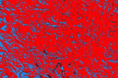 Kırmızı ve mavi renkli grunge duvar dokusu arkaplanı